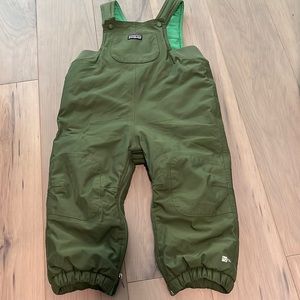 Patagonia snowpile bibs snow pants 24m or 2T